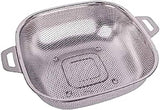 SQUARE STAINLESS STEEL WASHING SRAINER BASKET