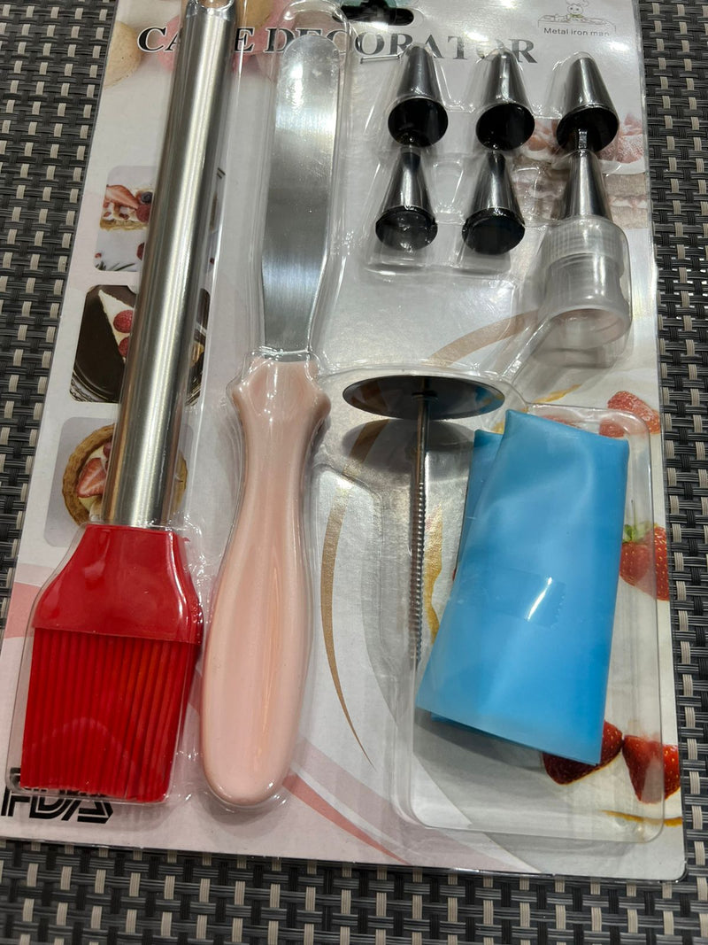 10 Pcs Cake Decorating Tool Set - TheBawarchiKhana