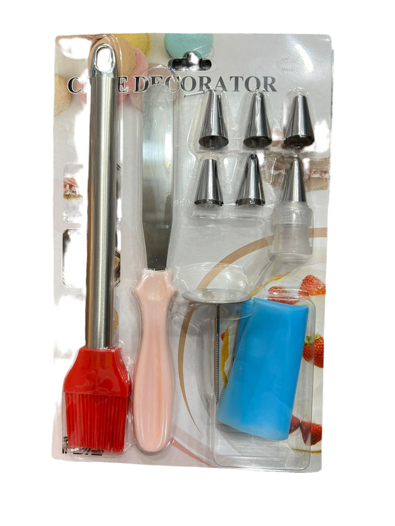 10 Pcs Cake Decorating Tool Set - TheBawarchiKhana