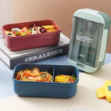 1100ML KIDS PLASTIC LUNCH BOX - TheBawarchiKhana