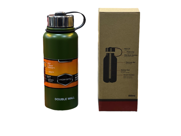 800ML DOUBLE WALLED BOTTLE HOT AND COLD