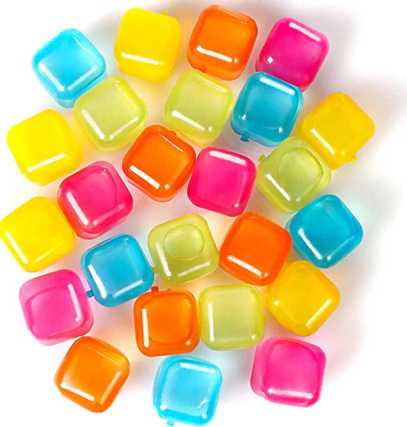 12 PCS SILICONE ICE CUBES COLOR - TheBawarchiKhana