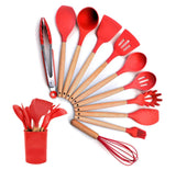 12PCS HIGH QUALITY SILICONE KITCHEN SET - TheBawarchiKhana