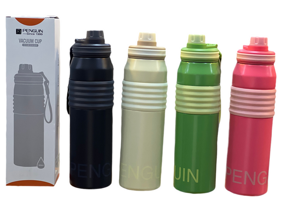 PENGUIN 900ML HOT AND COLD STAINLESS STEEL BOTTLE QE-8345