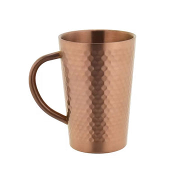 Stainless Steel 304 Double Walled Cup Glass Copper