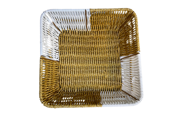 STORAGE BASKET DURABLE SQUARE FRUIT OR BREAD BASKET