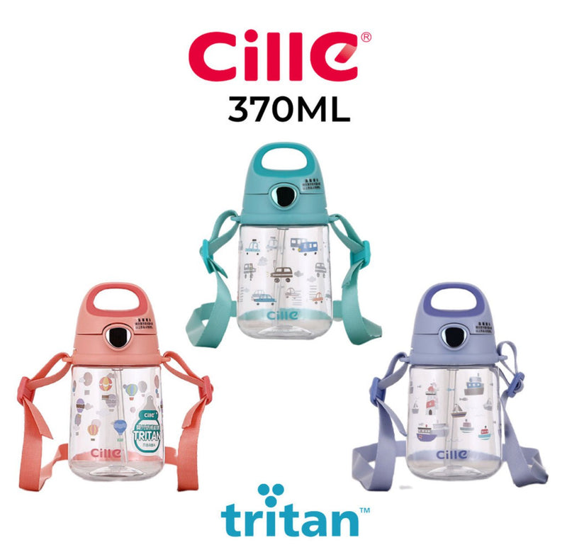 370ML CILLE KIDS SIPPY CUPS BPA FREE - TheBawarchiKhana