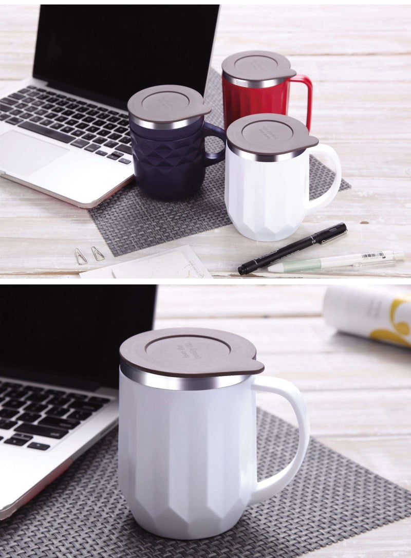 400ml Insulated Mug Stainless Steel Inside - TheBawarchiKhana