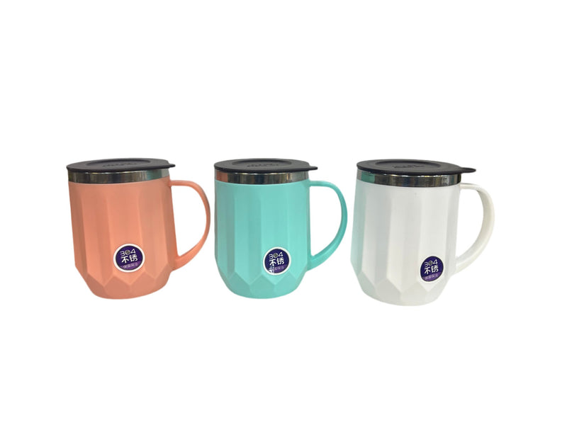 400ML SRAINLESS STEEL INSIDE INSULATED MUG - TheBawarchiKhana