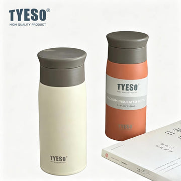 TYESO 500ml & 350ml Vacuum Insulated Bottle ☕🧊✨ 8729