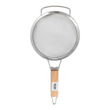 STAINLESS STEEL FRY STRAINER W/H 20,22,25, AND 28CM