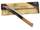 High Quality Wooden Handle Butcher Knife Stainless Steel X004