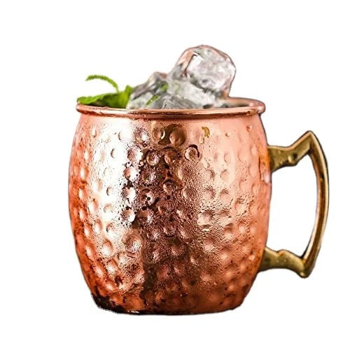 Durable Hammered Moscow Mug Espresso Copper Mug Glasses Cute Stainless Steel Mug