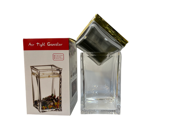 HIGH QUALITY 1000ML ACRYLIC AIRTIGHT JAR