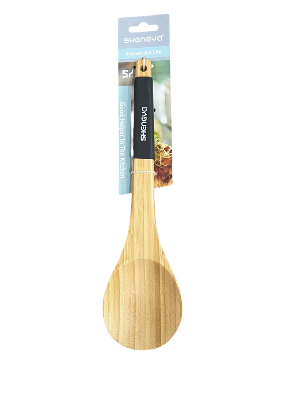 HIGH QUALITY SHENGYA WOODEN DEEP GRAVY LADLE