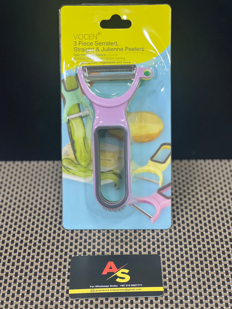 Pack Of 3 Peeler