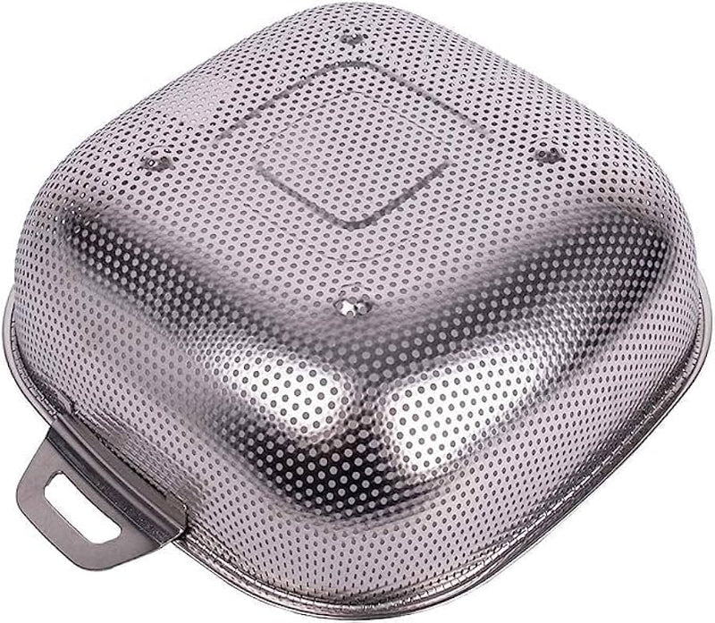 SQUARE STAINLESS STEEL WASHING SRAINER BASKET