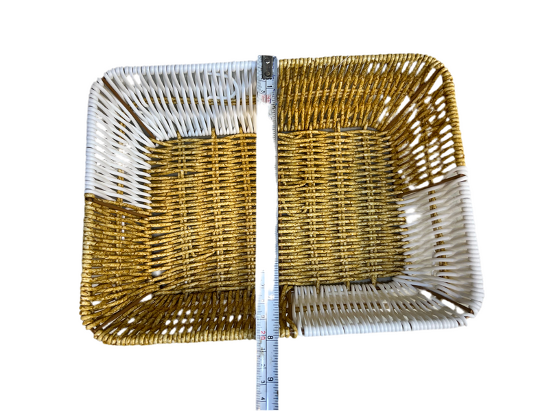 STORAGE BASKET DURABLE RECTANGLE FRUIT OR BREAD BASKET