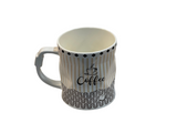 LARGE SIZE STONEWARE COFFEE MUG