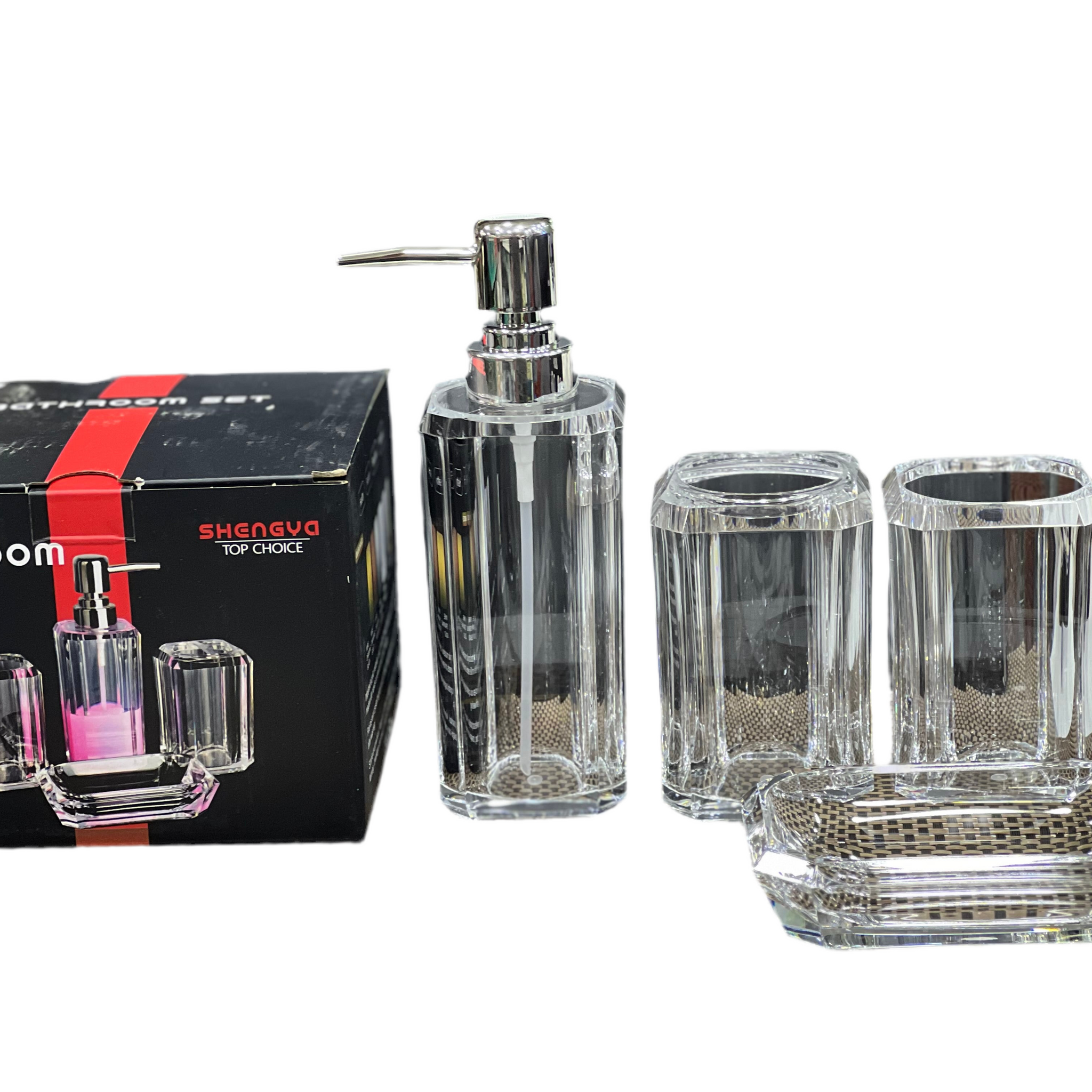 HIGH QUALITY ACRYLIC BATH SET  F4082