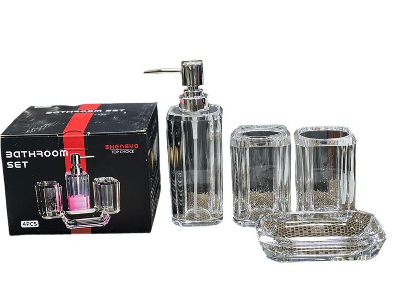 HIGH QUALITY ACRYLIC BATH SET  F4082