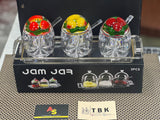 SET OF 3 HIGH QUALITY JAM JARS F1942S3