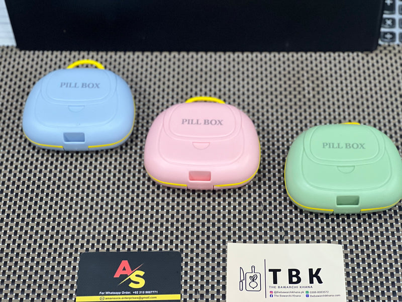 PORTABLE MULTIPURPOSE PILL BOX 2803