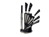 HIGH QUALITY BASS KNIFE SET BLACK COLOR WITH FLORAL PRINT