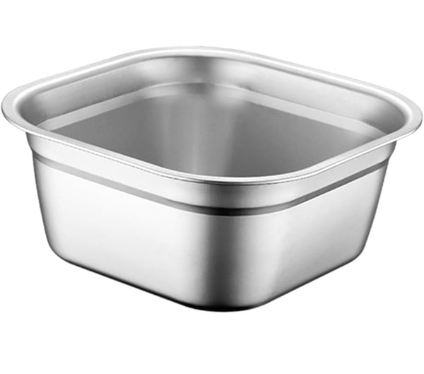 Mixing Square Bowl Stainless Steel