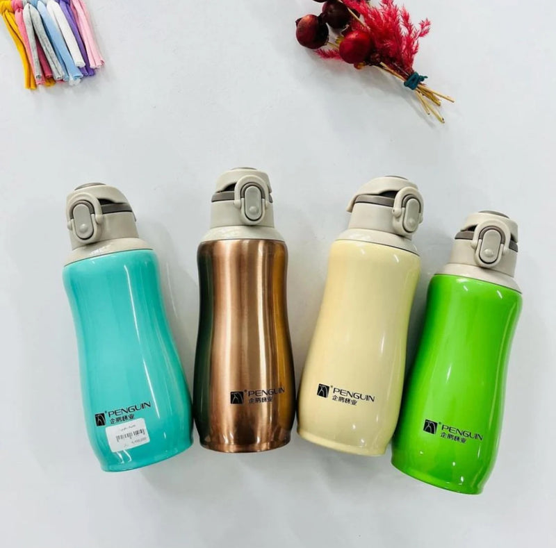 Penguin 600ML Stainless Steel Double Walled Vacuum Bottle