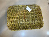 RECTANGLE WICKER BREAD BASKET