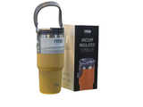 TYESO Vacuum Insulated 750ML Coffee Cup Stainless Steel Tumbler Water Bottle Ice Cool Car Cup Yellow