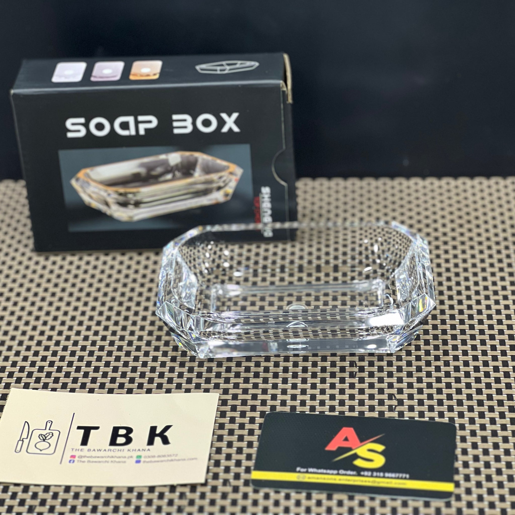 HIGH QUALITY ACRYLIC SOAP DISH F4081