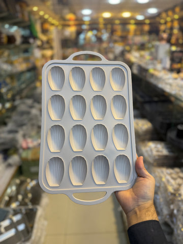 Silicone 16-Cup Biscuit & Cookie Baking Mold G518E