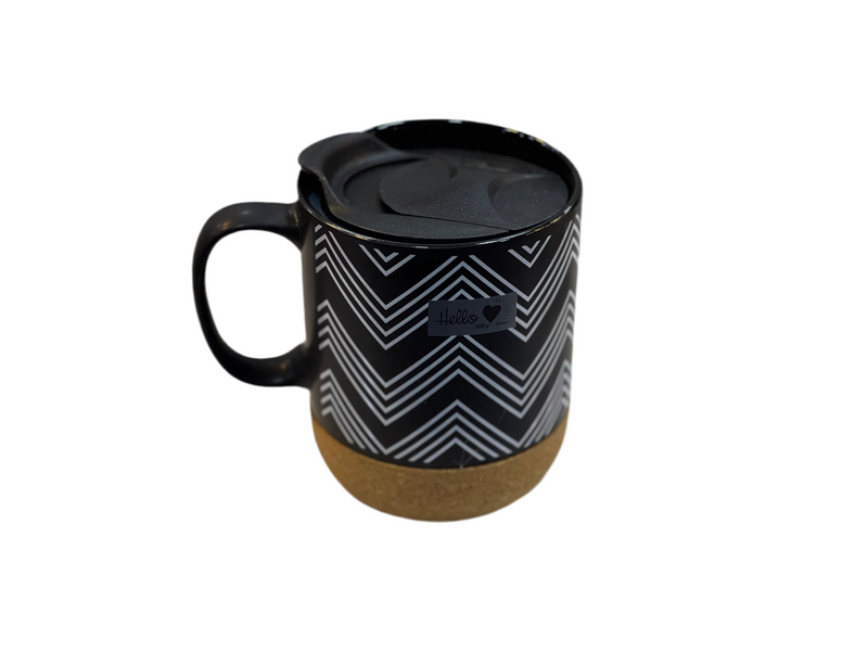 STONEWARE AIRTIGHT COFFEE CUP