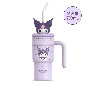 Cartoon Bottle 3Character Kitty,Kuromi and Cinnamorol– 720ml