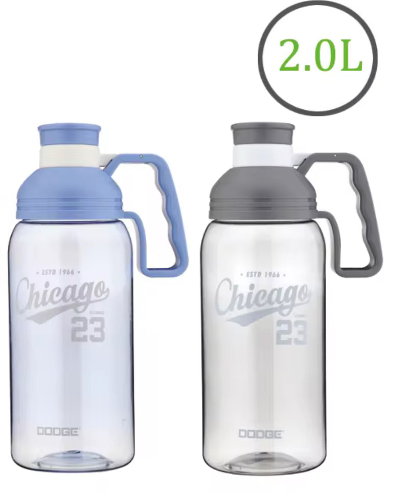 BPA FREE 2.0L DODGE WATER BOTTLE