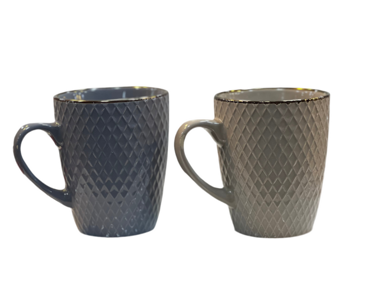 ELEGANT STYLE STONEWARE COFFEE MUG