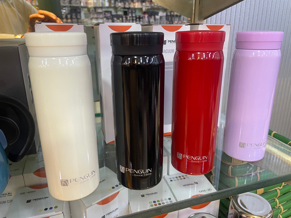 Penguin 280ml Vacuum Cup Bottle 🐧☕✨ 6105