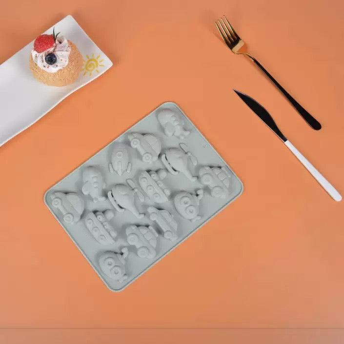 ZIONU Silicone Baking Mold – Vehicles & Transportation 1010E