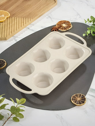 ZIONU Silicone Cake & Chocolate Baking Mold 6Cup G113E