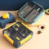 Leak Proof Stainless Steel Insulated 2 Compartments Bento Lunch Box