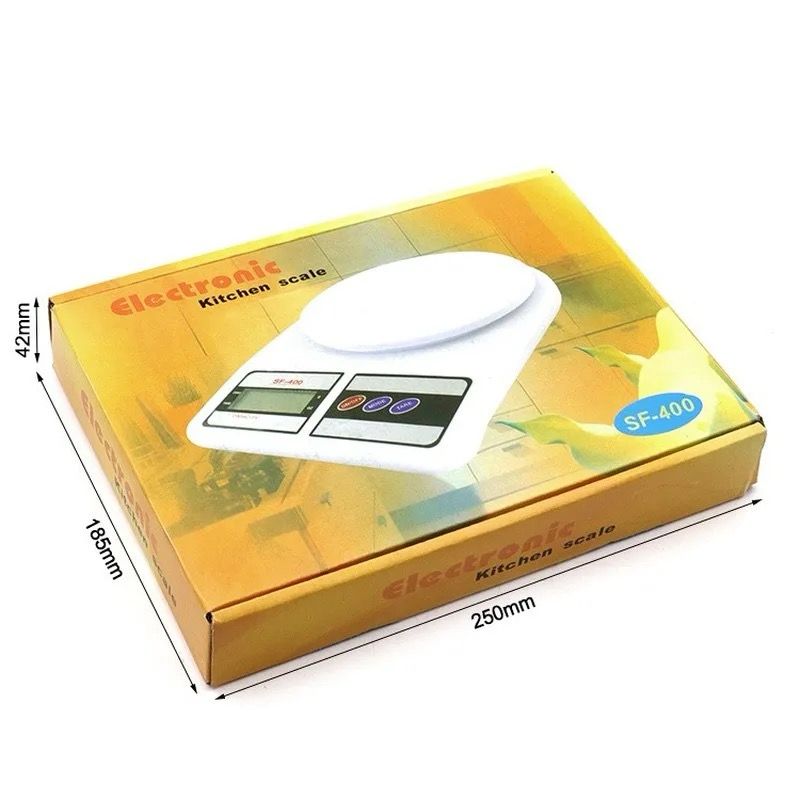 SF-400 Digital Kitchen Scale Weigh Upto 10KG Food Scale For Cooking Baking Weighing Scales