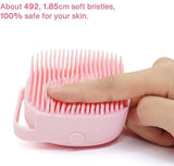 Silicon Massage Bath Brush Hair Scalp, Bathing Brush For Cleaning Body