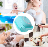 Silicon Massage Bath Brush Hair Scalp, Bathing Brush For Cleaning Body