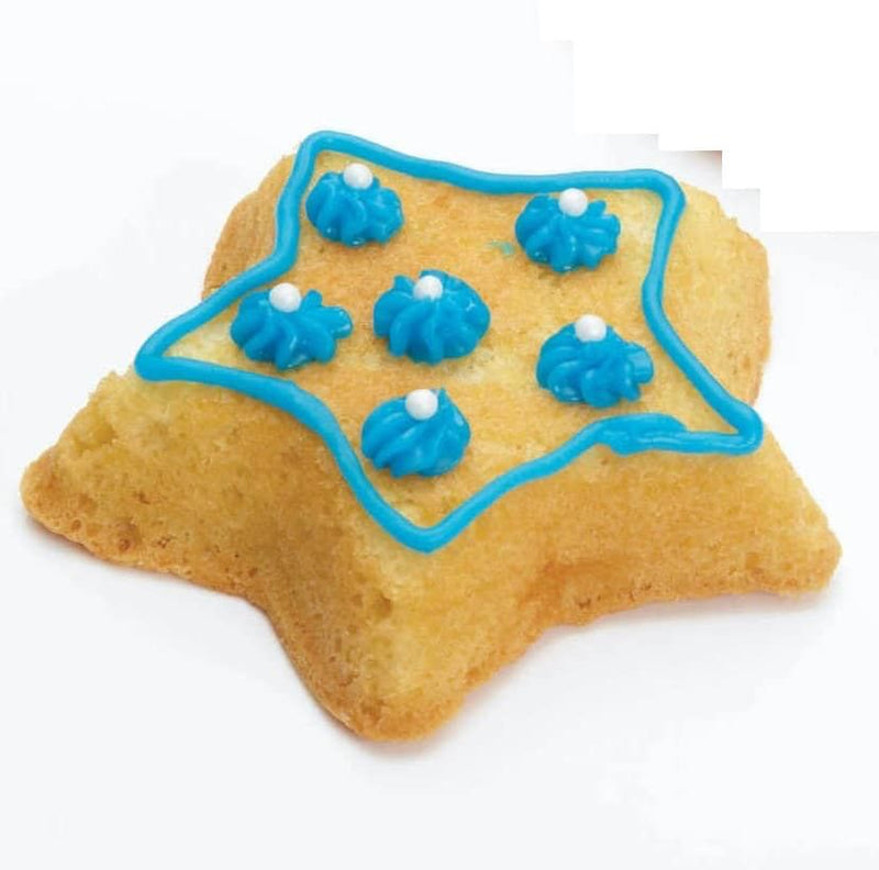 Star and Round Cup Cake Molds Non Stick