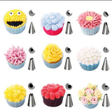 Cake Decorating Set for Icing Piping Tips Tool Kit of 15Pcs