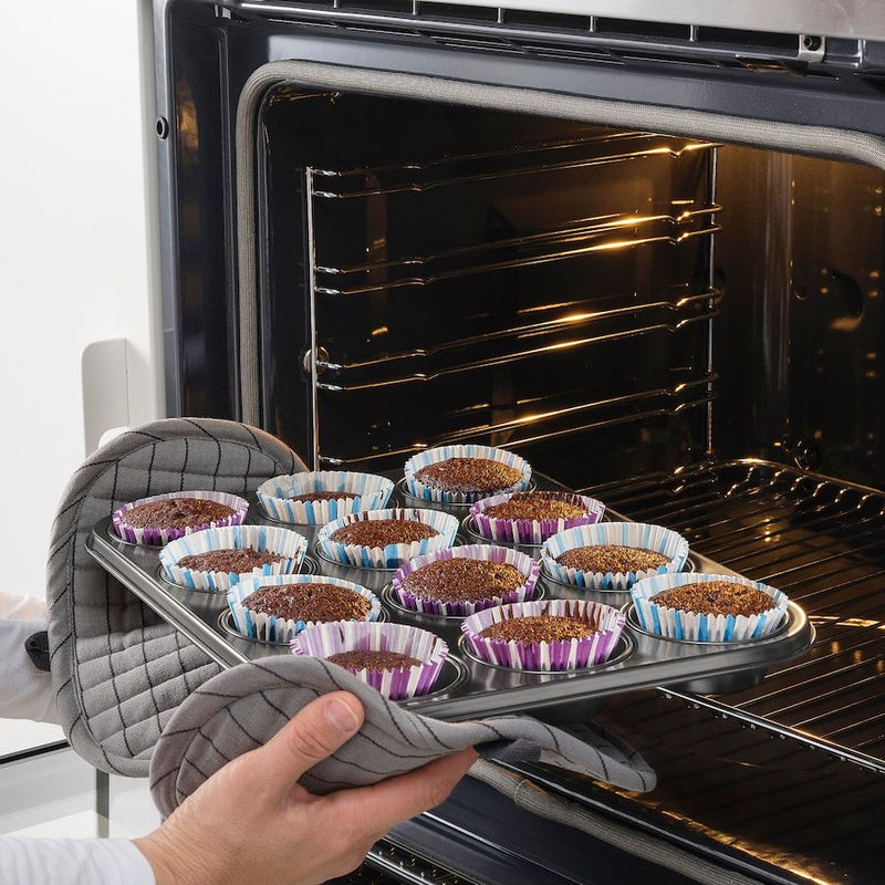 Muffin and Cupcake Pan Tray 12Pcs and 6Pcs Baking Mold Tray Non Stick