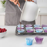 Muffin and Cupcake Pan Tray 12Pcs and 6Pcs Baking Mold Tray Non Stick