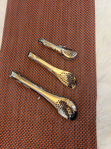 Stainless Steel Tongs With Holes Available in 3 Sizes